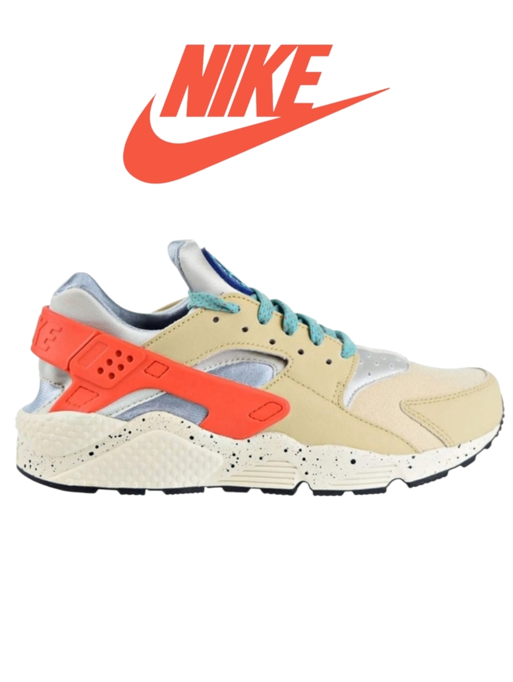 Nike Air Huarache Run Premium Desert Ore Sneakers - Size 9 Mens - 704830-204